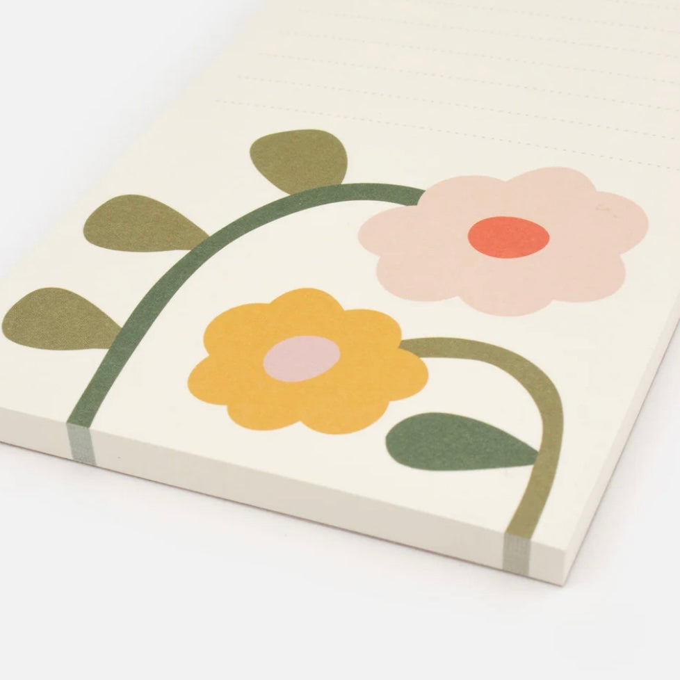 Multi Floral List Pad