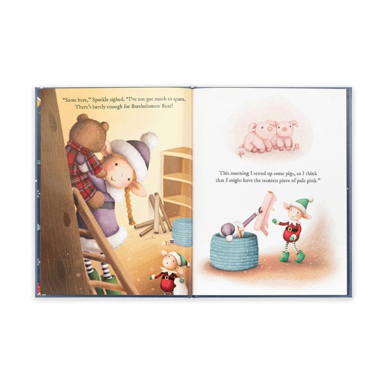 Jellycat Eldo Elf And The Patchwork Bashful Bunny Book