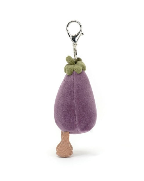 Jellycat Amuseables Aubergine Bag Charm
