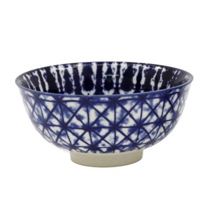 Blue Patterned Dish 12cm