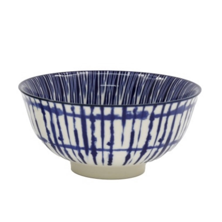 Blue Patterned Dish 12cm