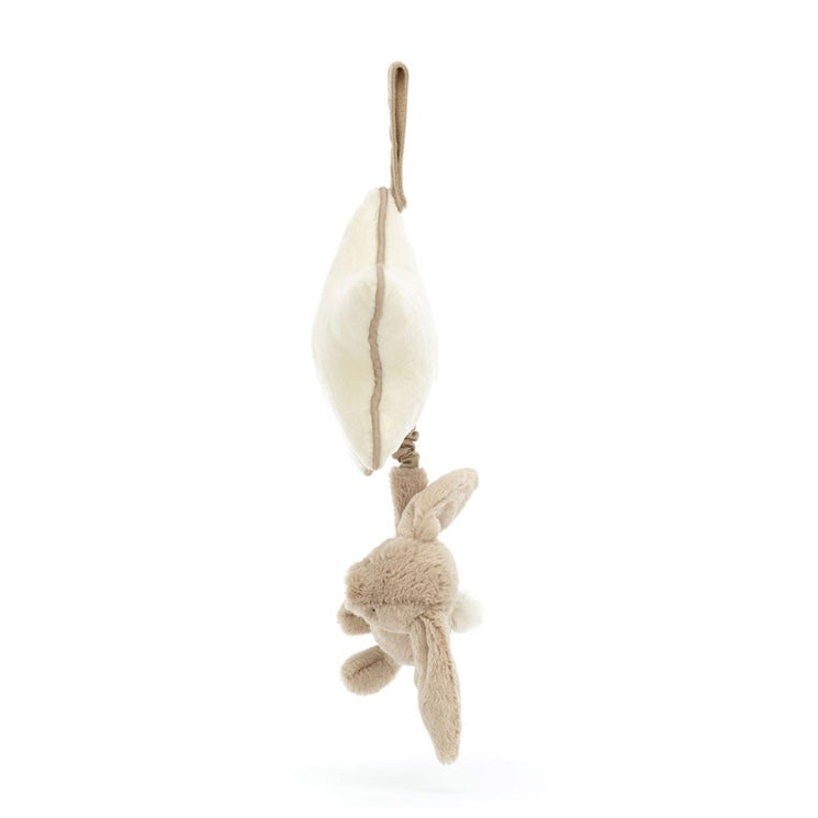 Jellycat Bashful Beige Bunny Star Musical Pull