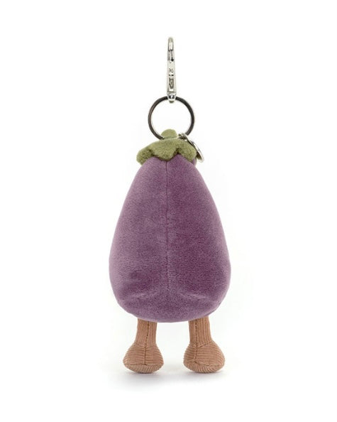 Jellycat Amuseables Aubergine Bag Charm