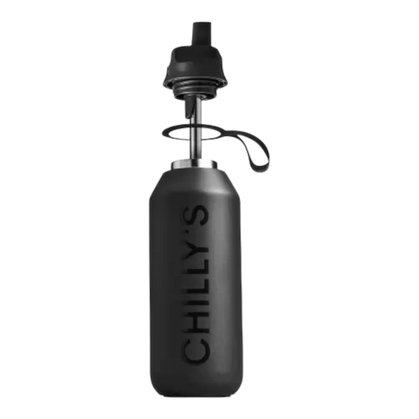 Chilly’s Bottle 500ml - Series 2 Flip Bottle Abyss Black