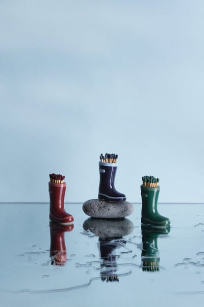 Wellington Boot Matches Holder