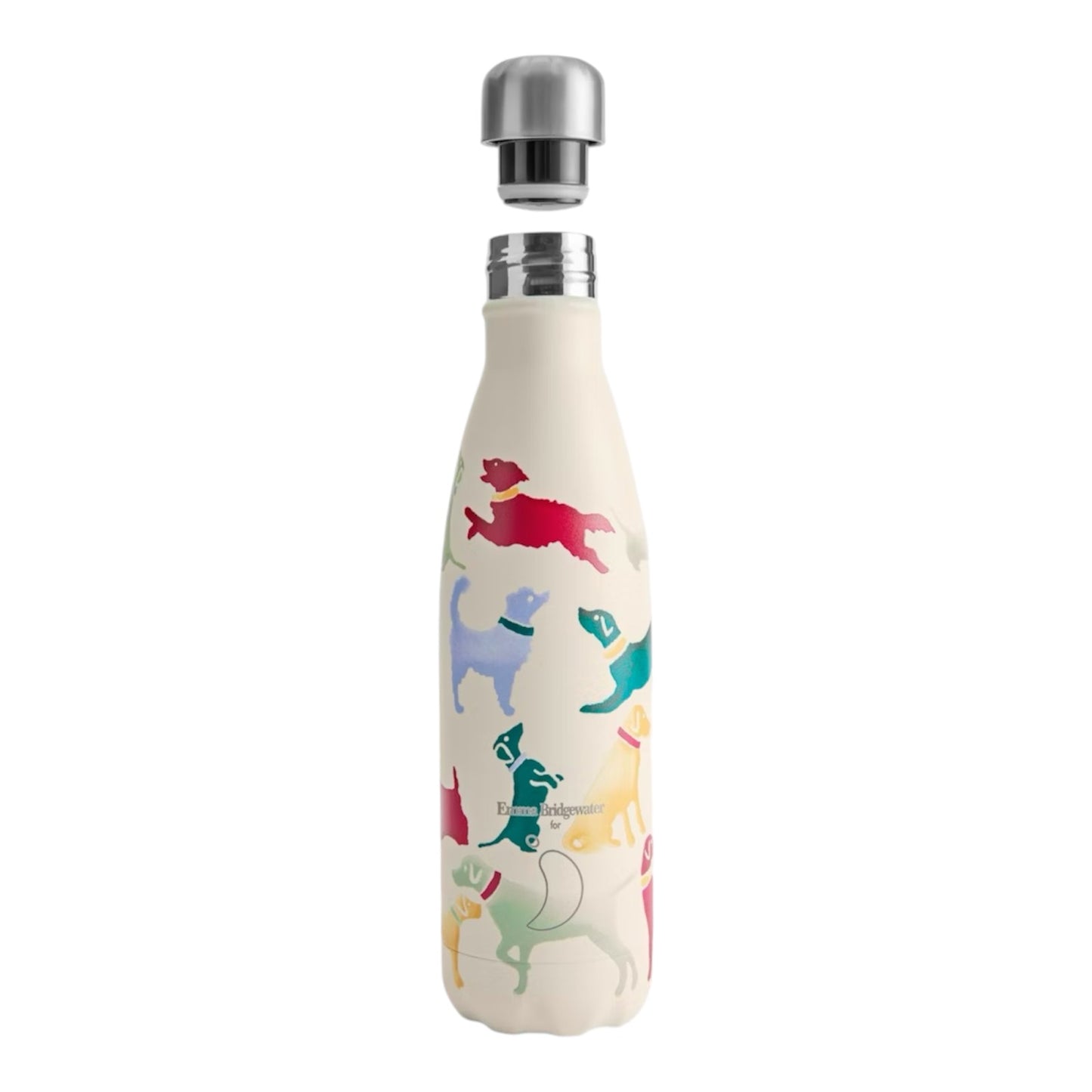 Chilly's Reusable Water Bottle 500ml - Emma Bridgewater - Dogs