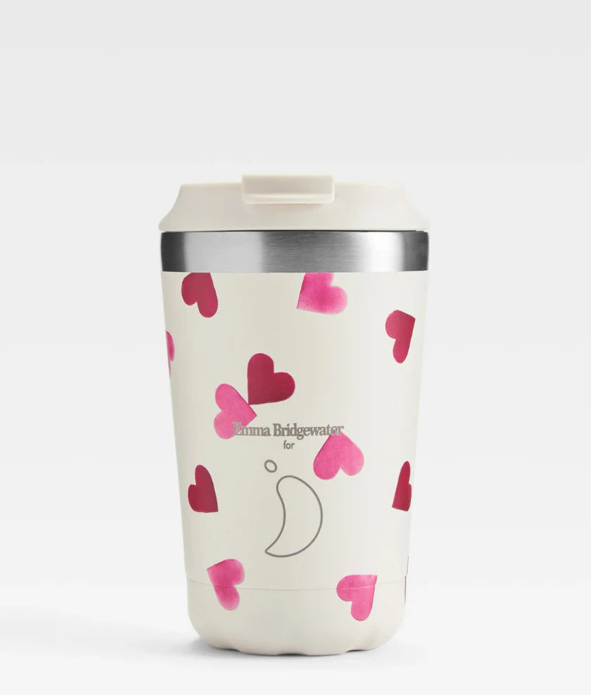 Chilly’s Cup Emma Bridgwater Pink Hearts