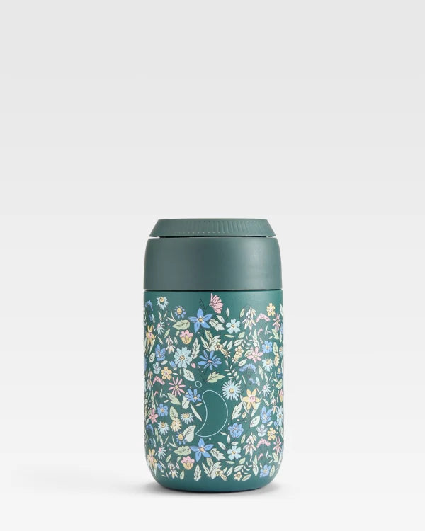 Chillys Cup 340ml - Series 2 Liberty Summer Sprigs Pine Green