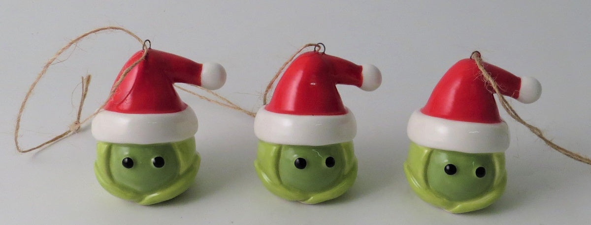 Brussel Sprout Hanging Tree Decoration