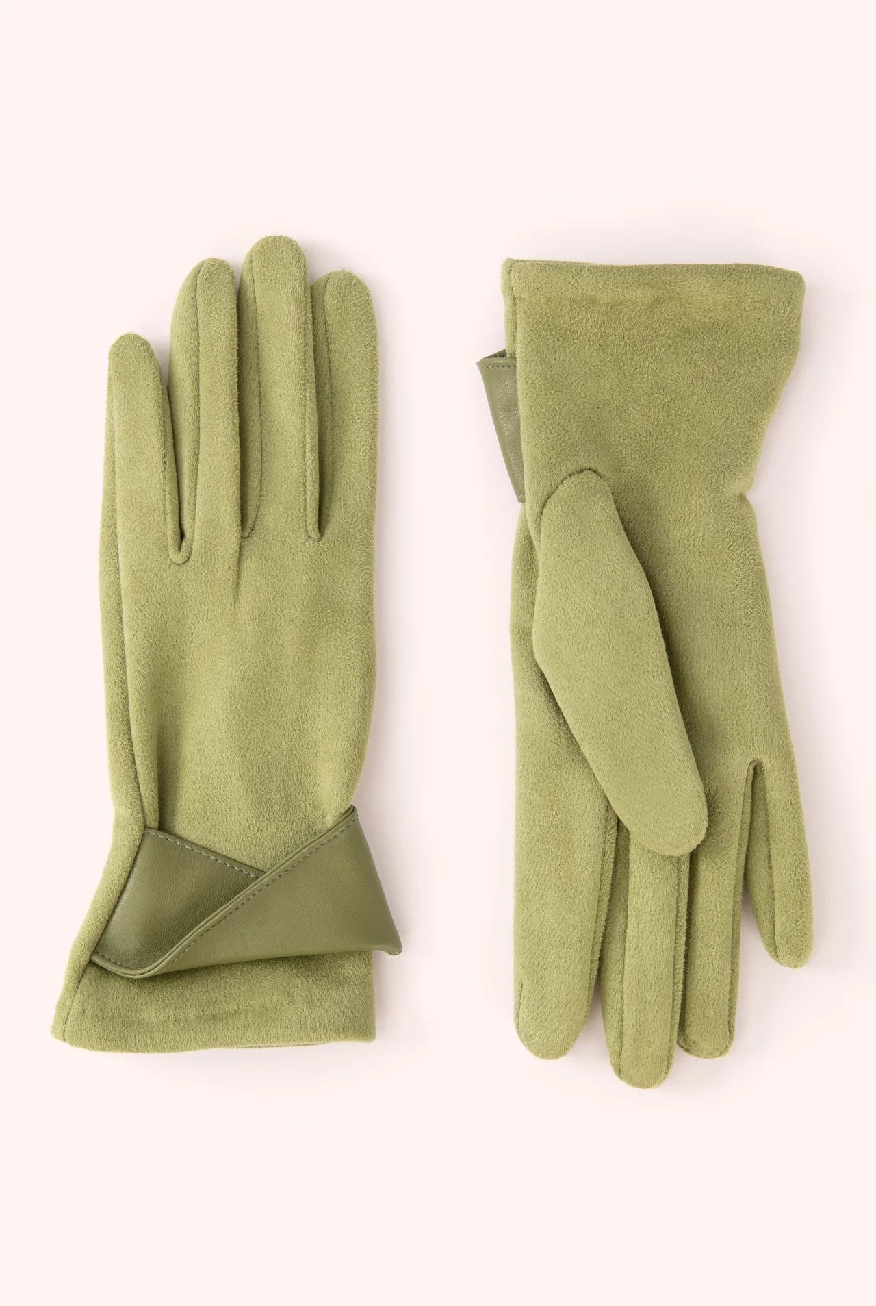 Sage Suede Gloves
