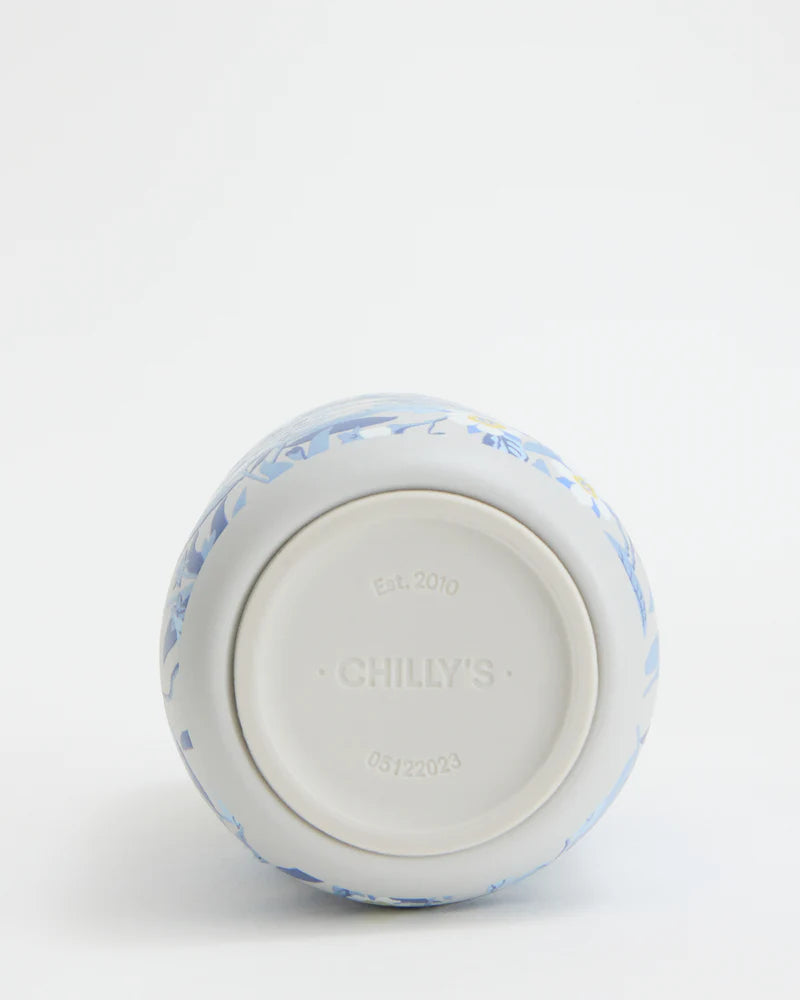 Chillys Cup 340ml - Series 2 Liberty Blossom Granite Grey