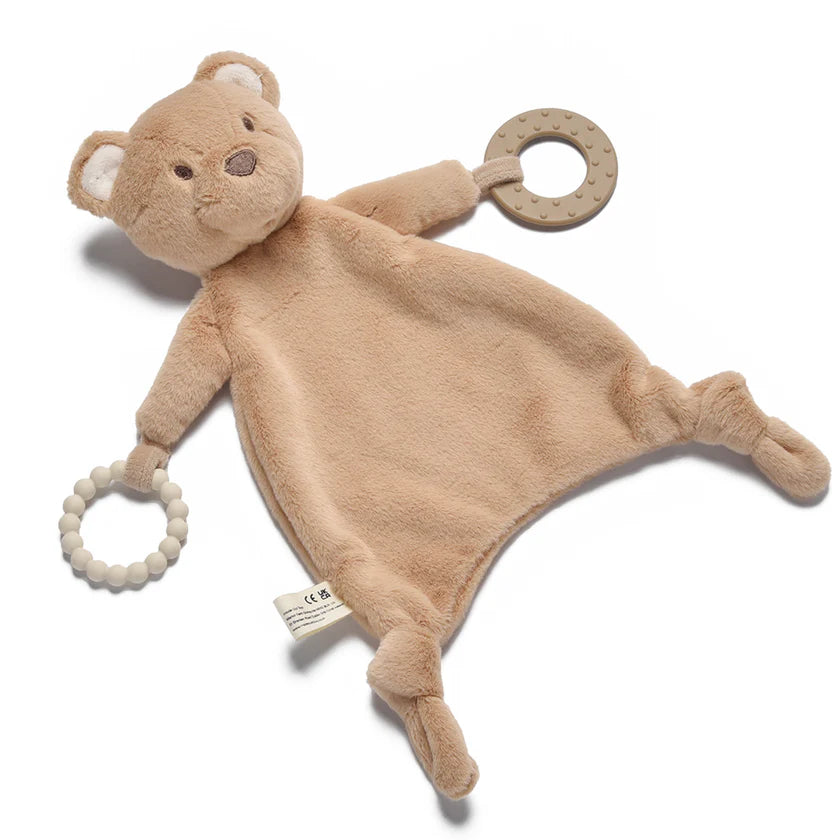 Bear Comforter with Silicone Ring
