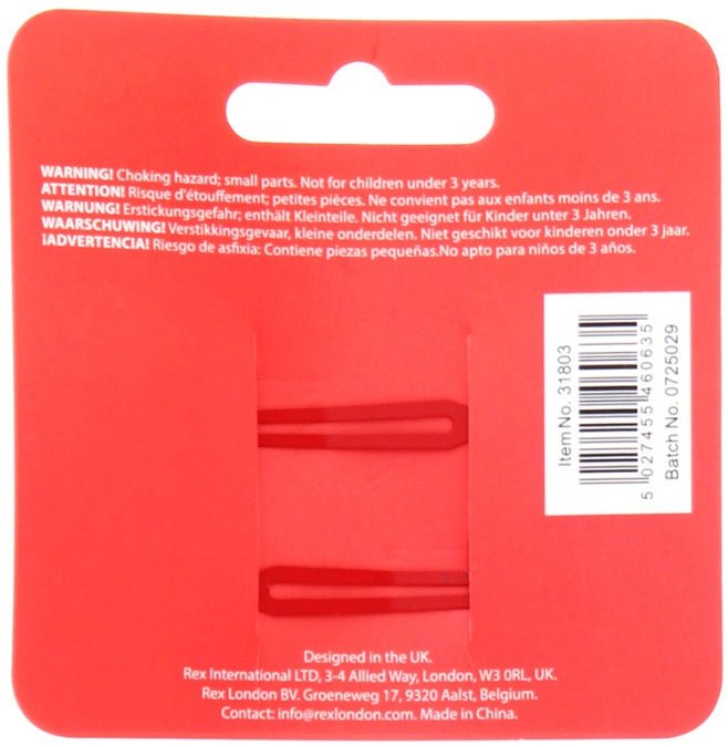 Cherry Glitter Hair Clips