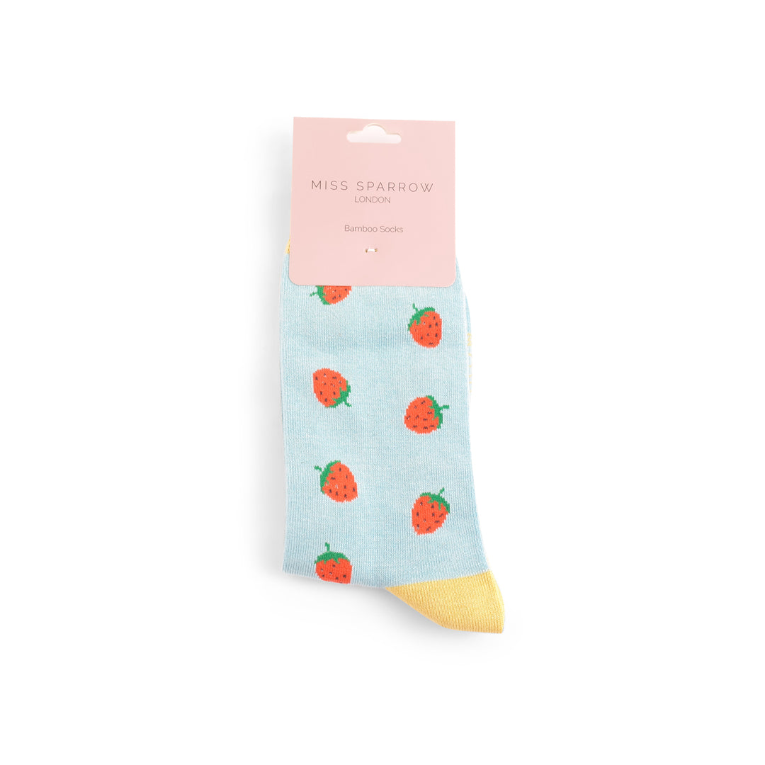 Miss Sparrow Strawberry Socks