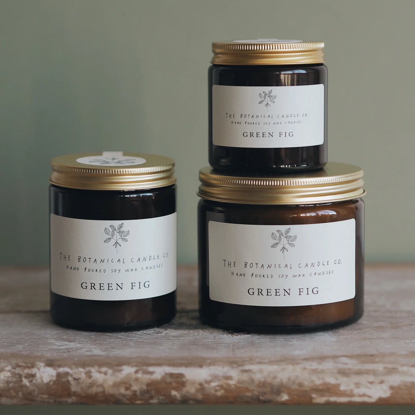 Green Fig Scented Candle - 3 sizes