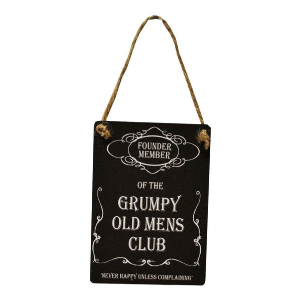 Grumpy Old Men Mini Sign