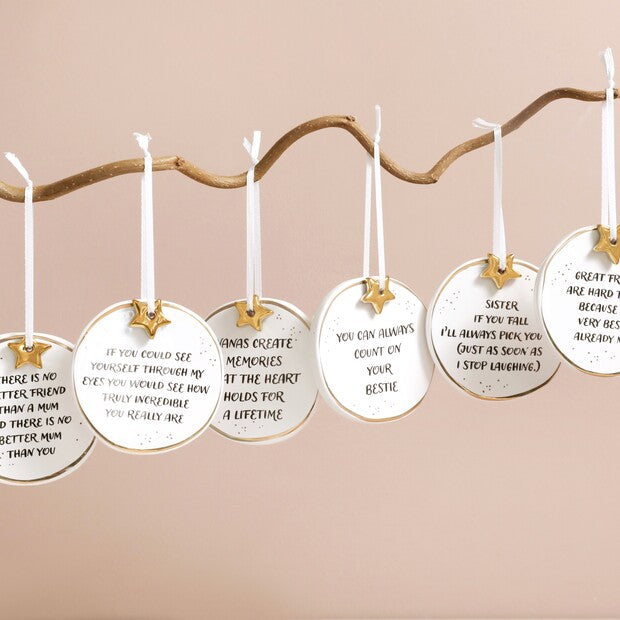 Nana Ceramic Hanging Decoration