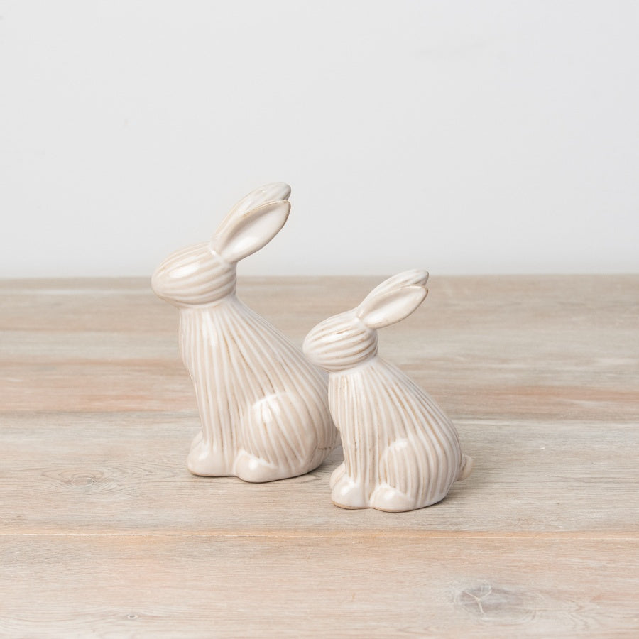 Natural Ribbed Bunny