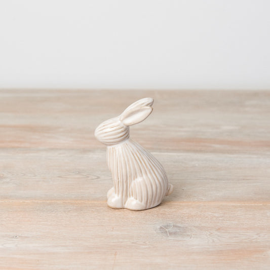 Natural Ribbed Bunny