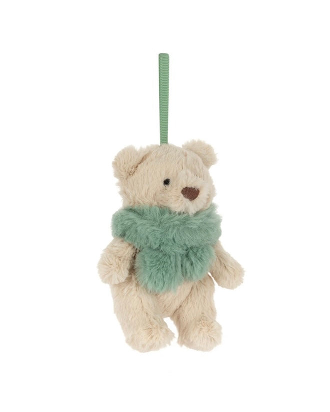 Jellycat Bartholomew Bear Jr Winter Warmer Decoration