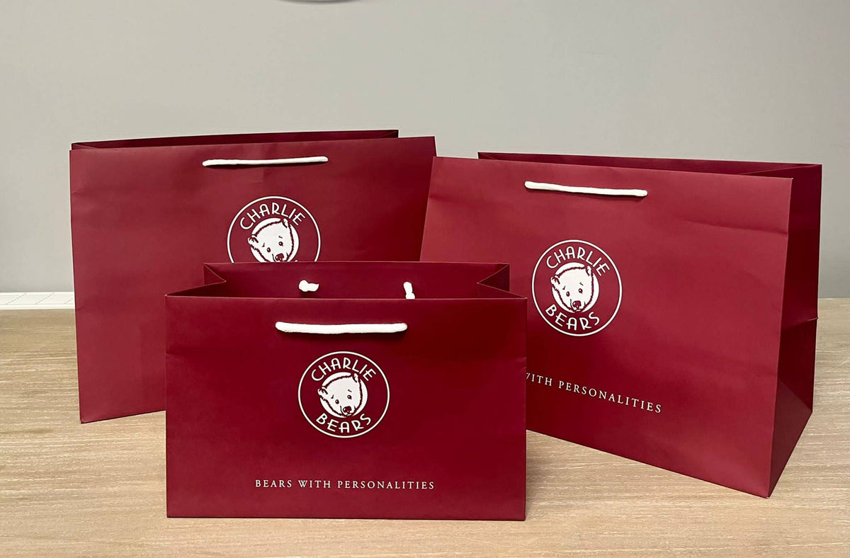 Charlie Bears Gift Bags: Small
