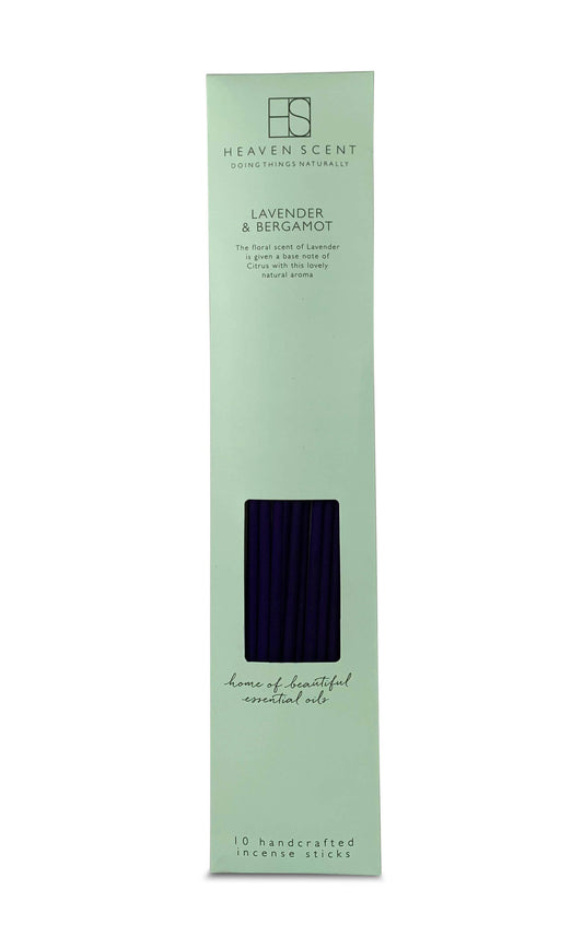 10 Lavender & Bergamot Incense Sticks