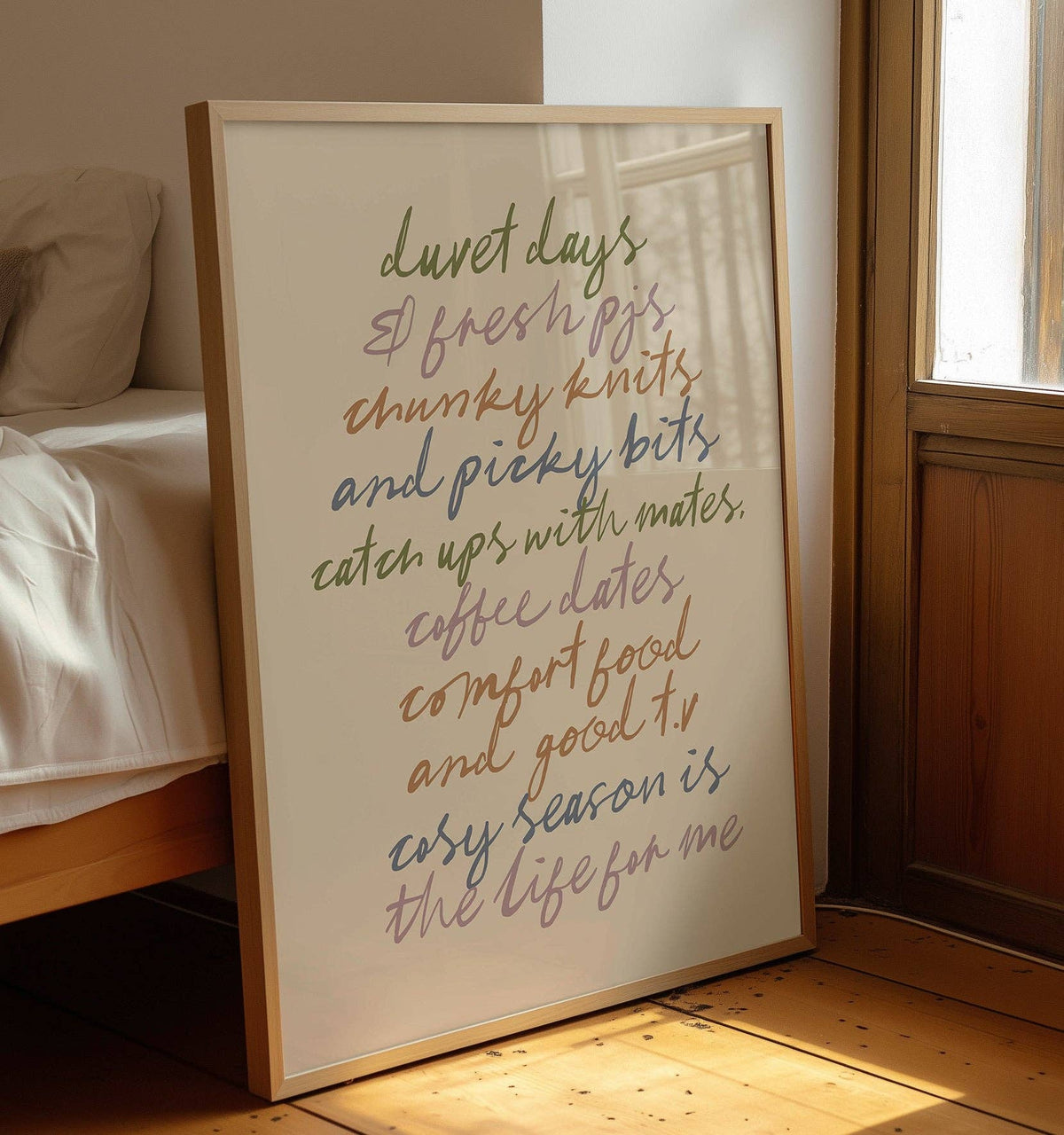 Autumn Manifesto Print: A4