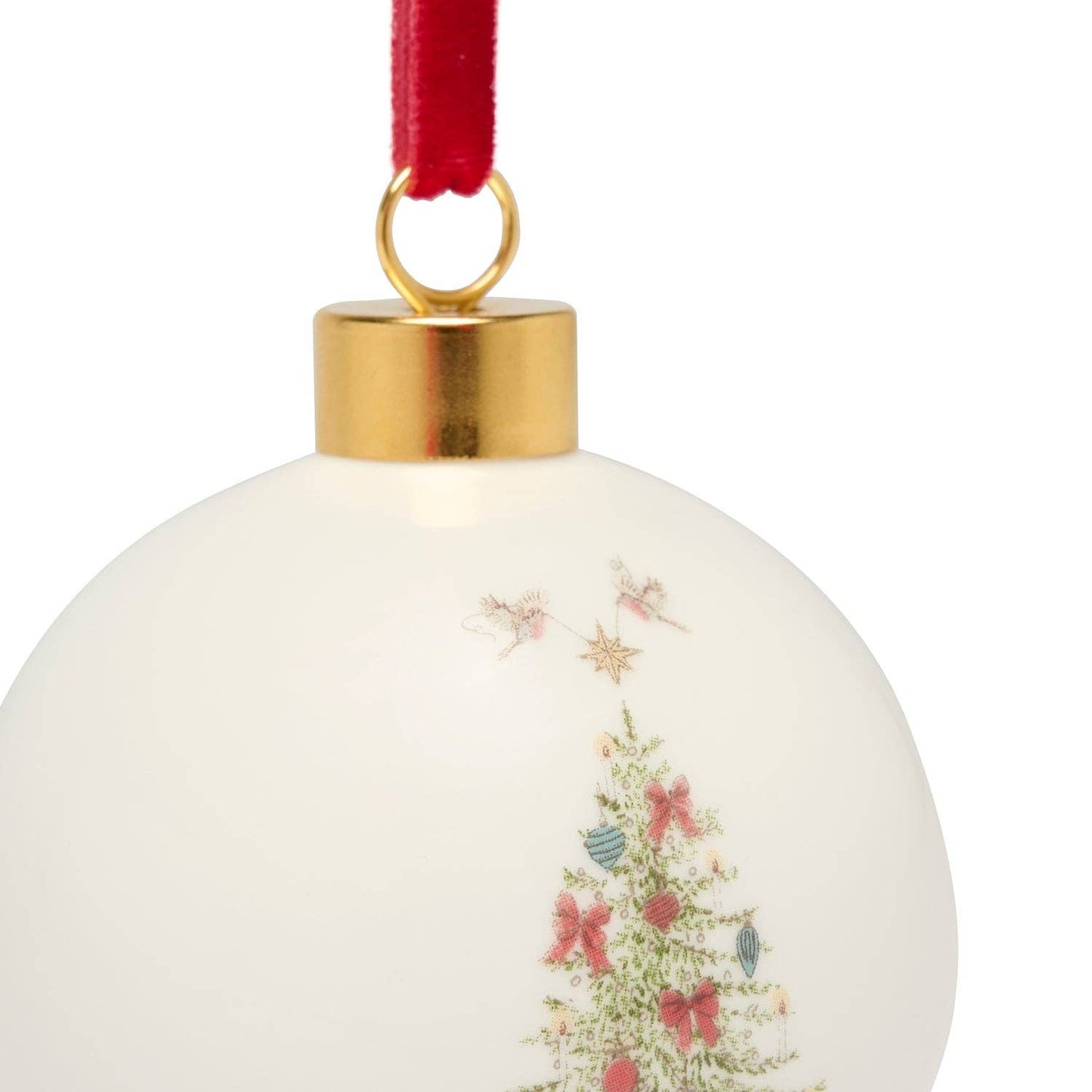 Christmas Tree China Bauble