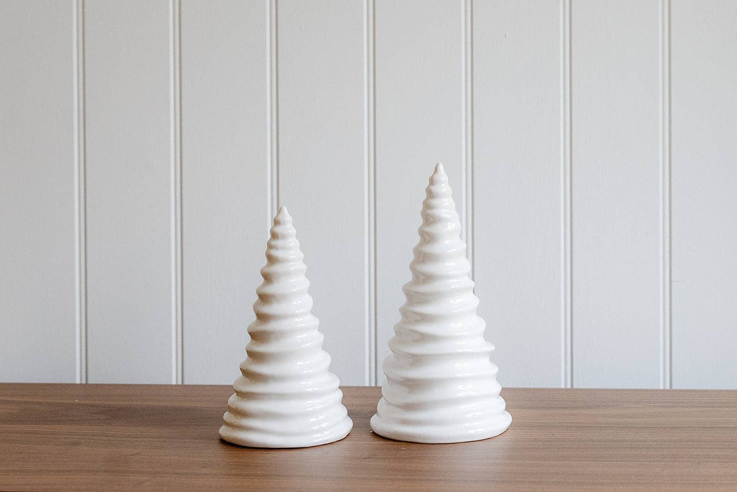 Ceramic large White Christmas Tree