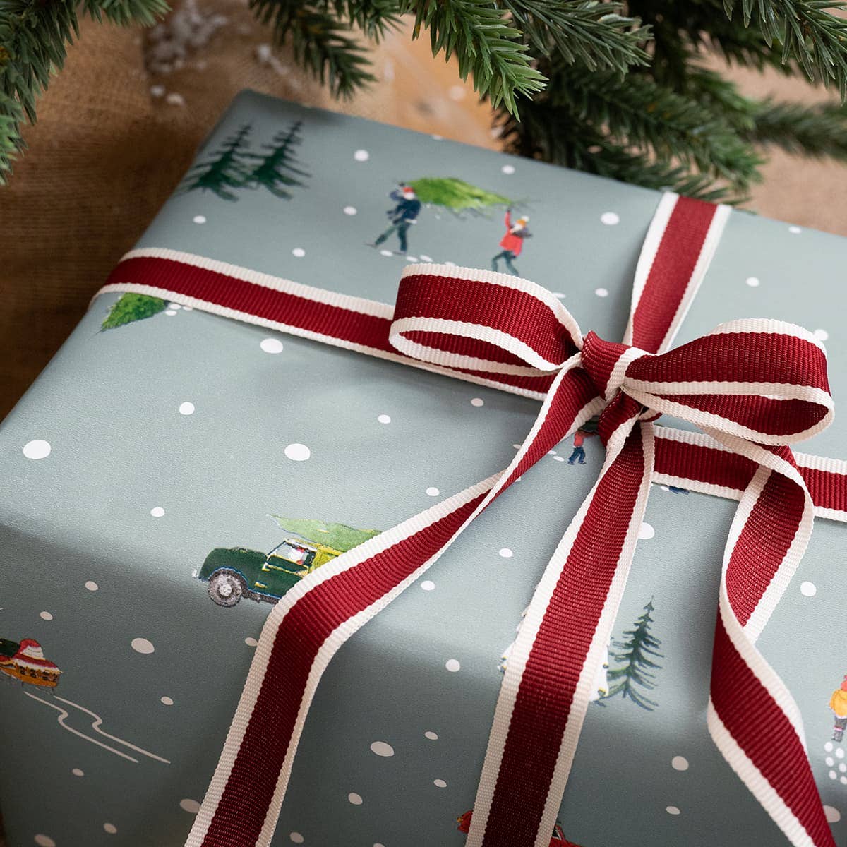 Home for Christmas Roll Wrap - 3m