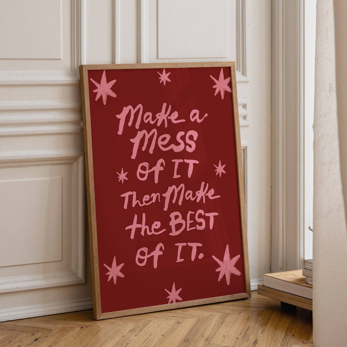 Make A Mess of It Print: A4