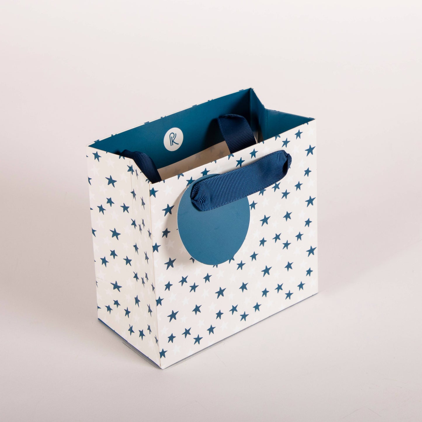Gift Bag Small Blue Stars