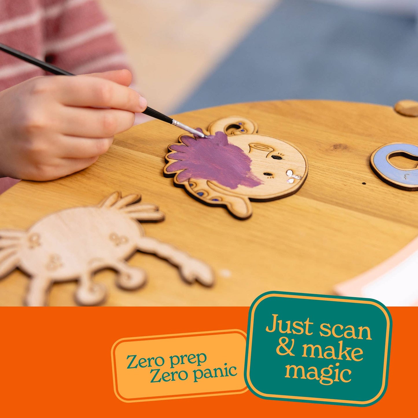 Paint Your Own Wooden Space Explorers Kit