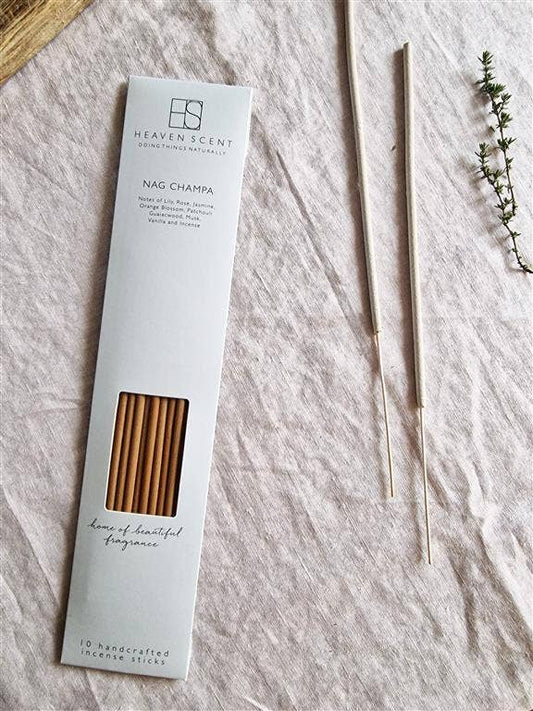 10 Nag Champa Incense Sticks
