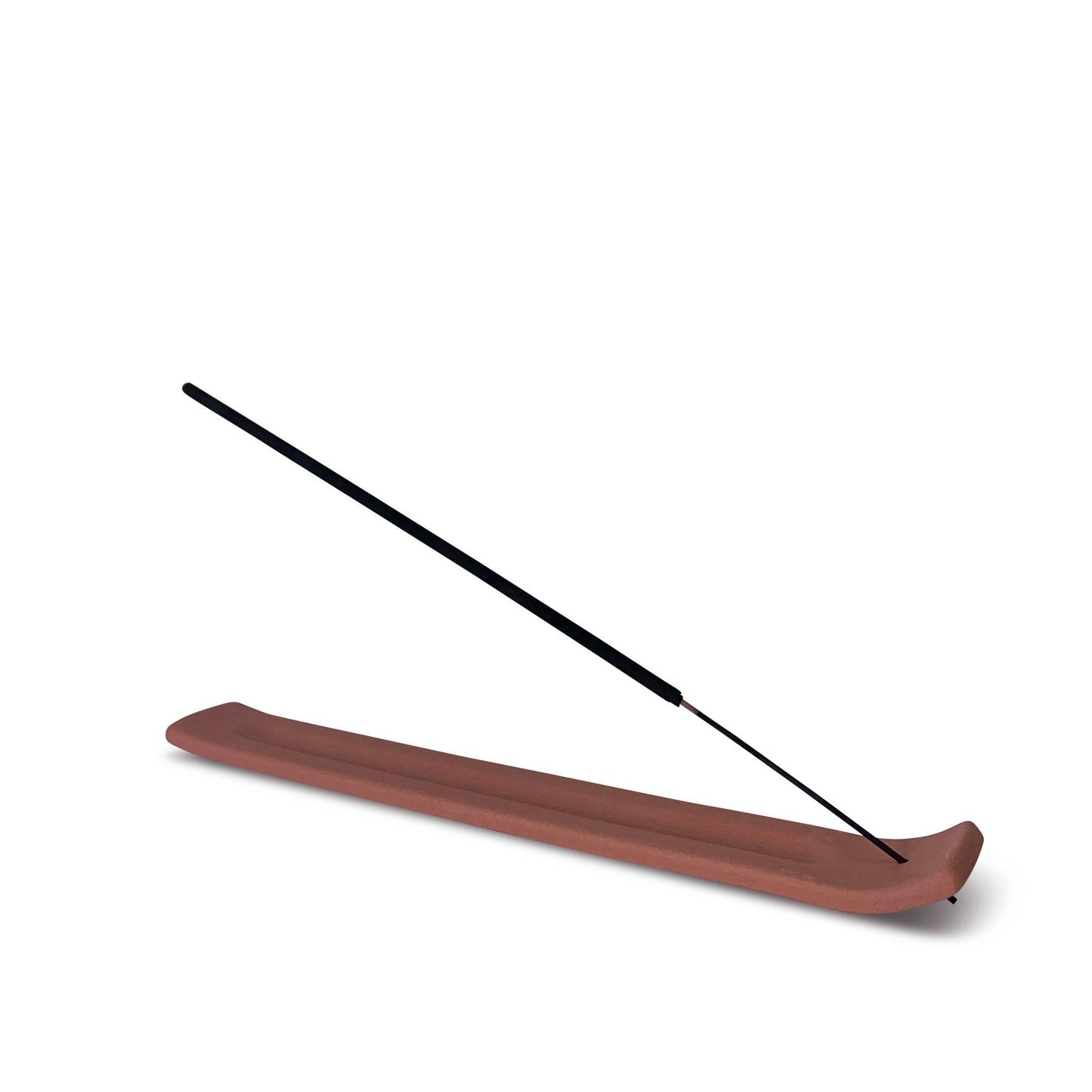 Ceramic Incense Ski: Peacock Green