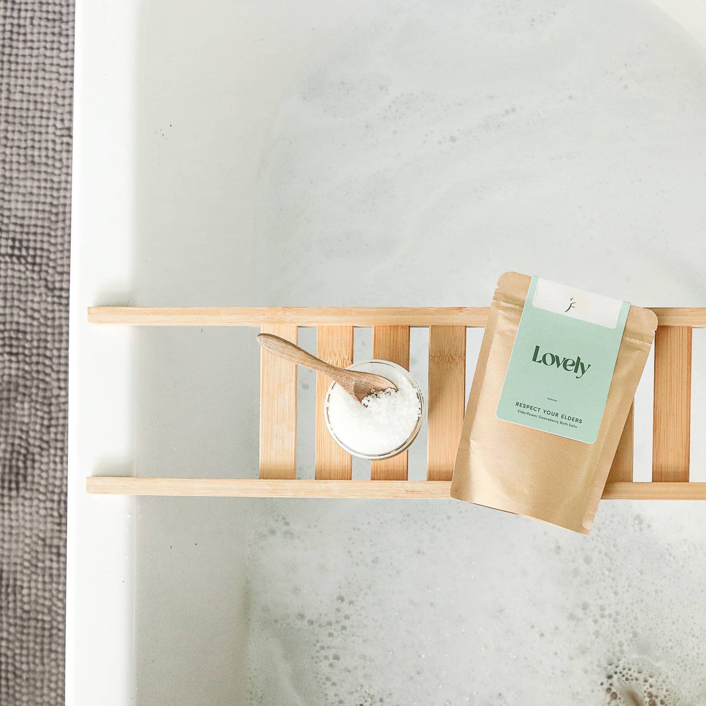 Bath Salts - Respect Your Elders -Elderflower and Gooseberry