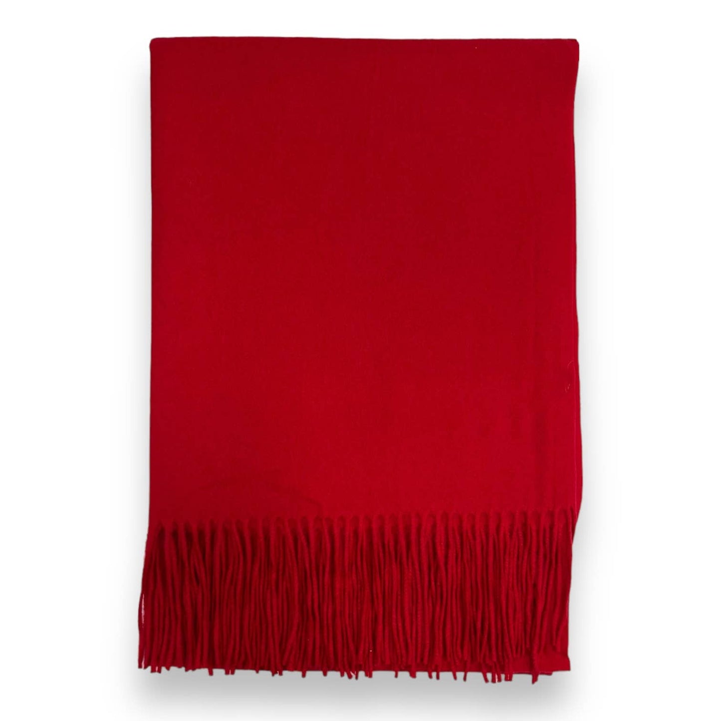 Cashmere Blend with Tassels - Dusky pink