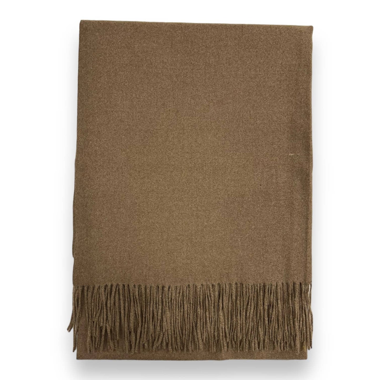 Cashmere Blend with Tassels - Dusky pink
