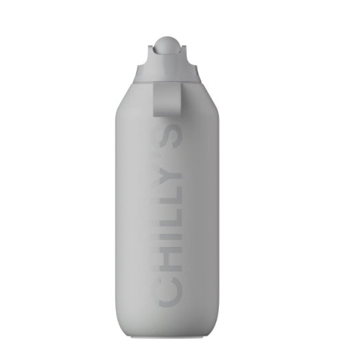 Chilly’s Bottle 500ml - Series 2 Flip Bottle Granite Grey