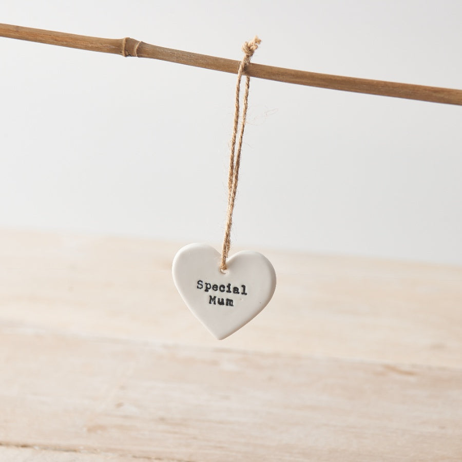 Special Mum Hanging Heart