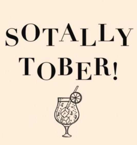 Mini Hanging Sign - Sotally Tober!