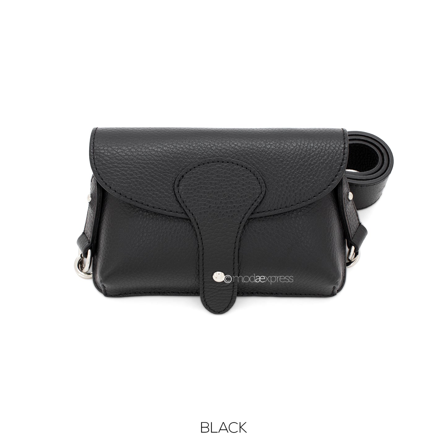 Leather Across Body Chest Bag - Various colours