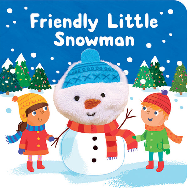 Friendly Little Snowman Chunky Finger Puppet Book