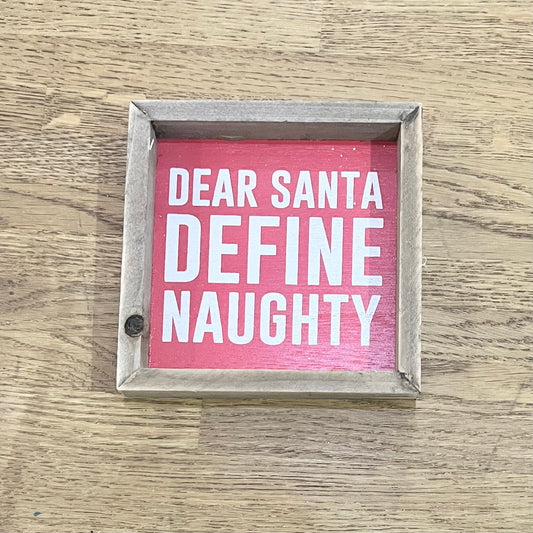 Christmas Humour Plaques - 6 designs