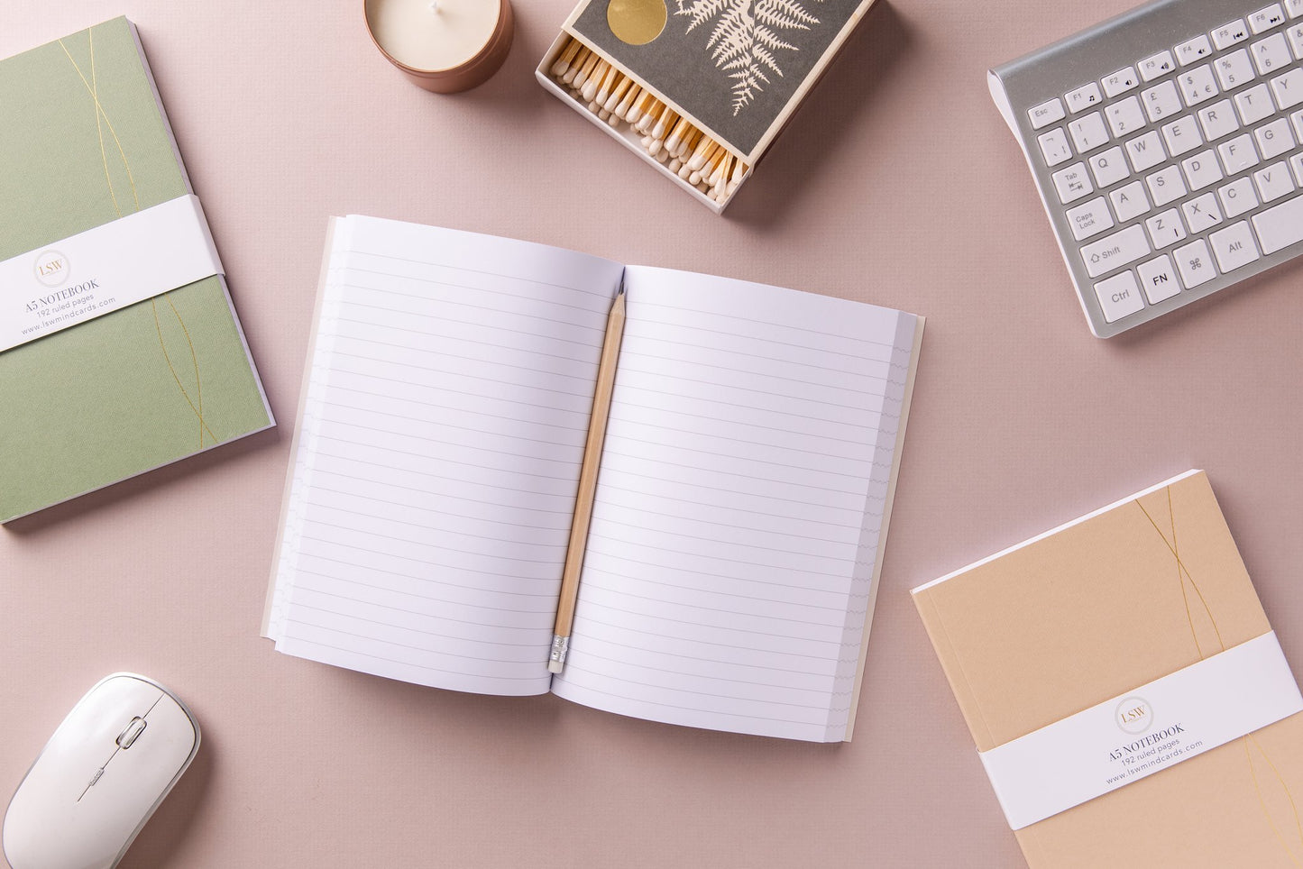A5 Notebook - 3 colours