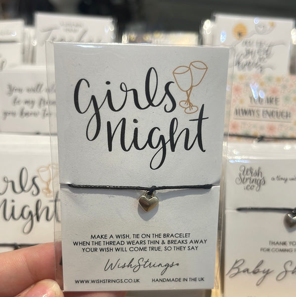 Wish String Bracelet -  Girls night