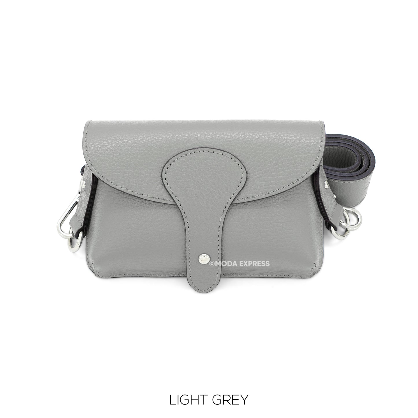 Leather Across Body Chest Bag - Various colours