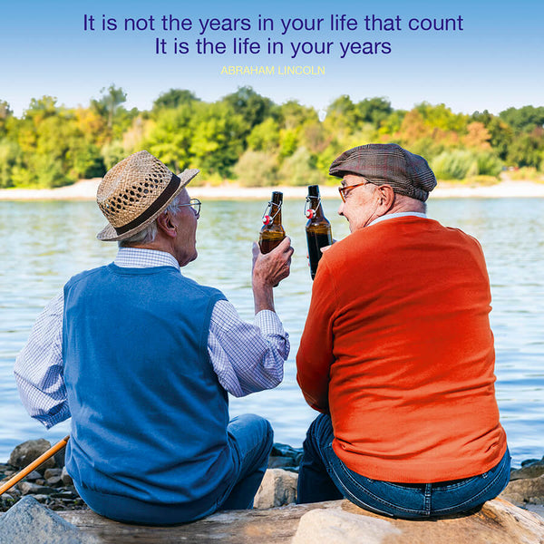 It’s the life in your years - Birthday Card