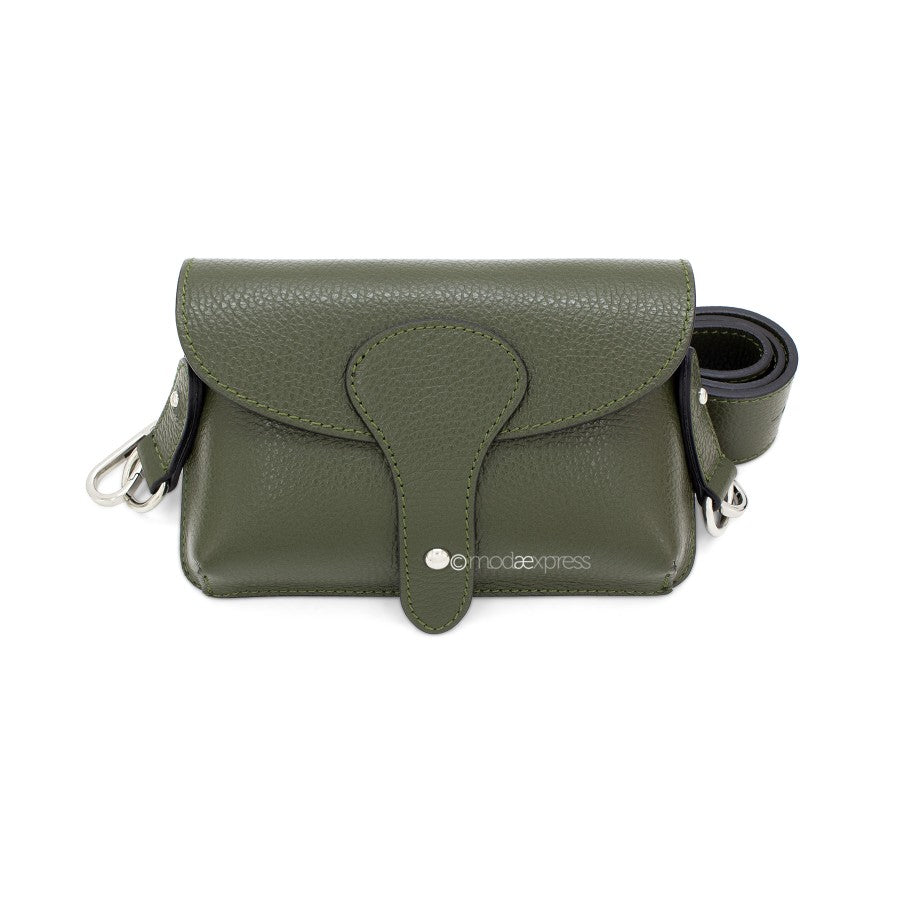 Leather Across Body Chest Bag - Various colours