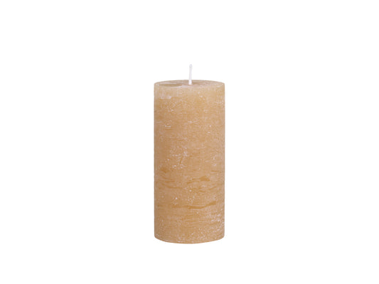 Honey Rustic Pillar Candle - 3 sizes available